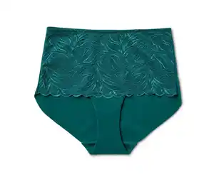 Light-shaping Highwaist-Panty, petrol