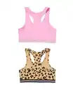 Bild 4 von Kinder-Crop-Shirts Leopard – 2 Stück braun