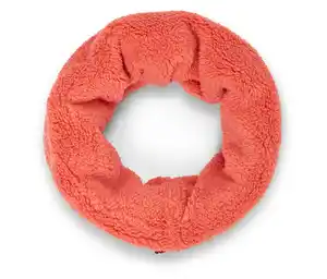Strickfleece-Schlauchschal, orange