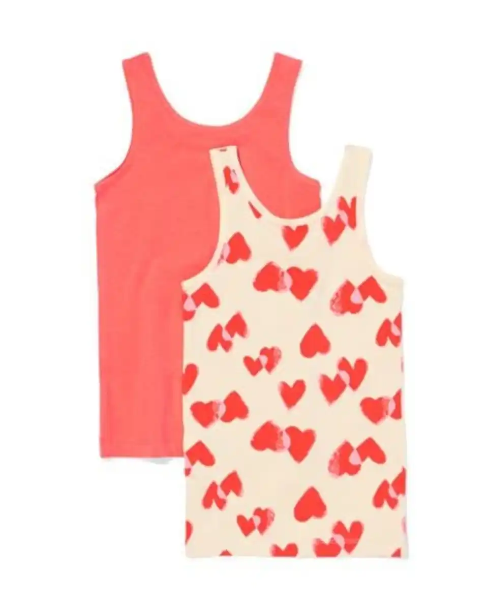 Bild 4 von Kinderhemden mit Herzen – 2 Stück rot