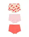 Bild 1 von Kinder-Boxershorts, Herzen – 3 Stück rot
