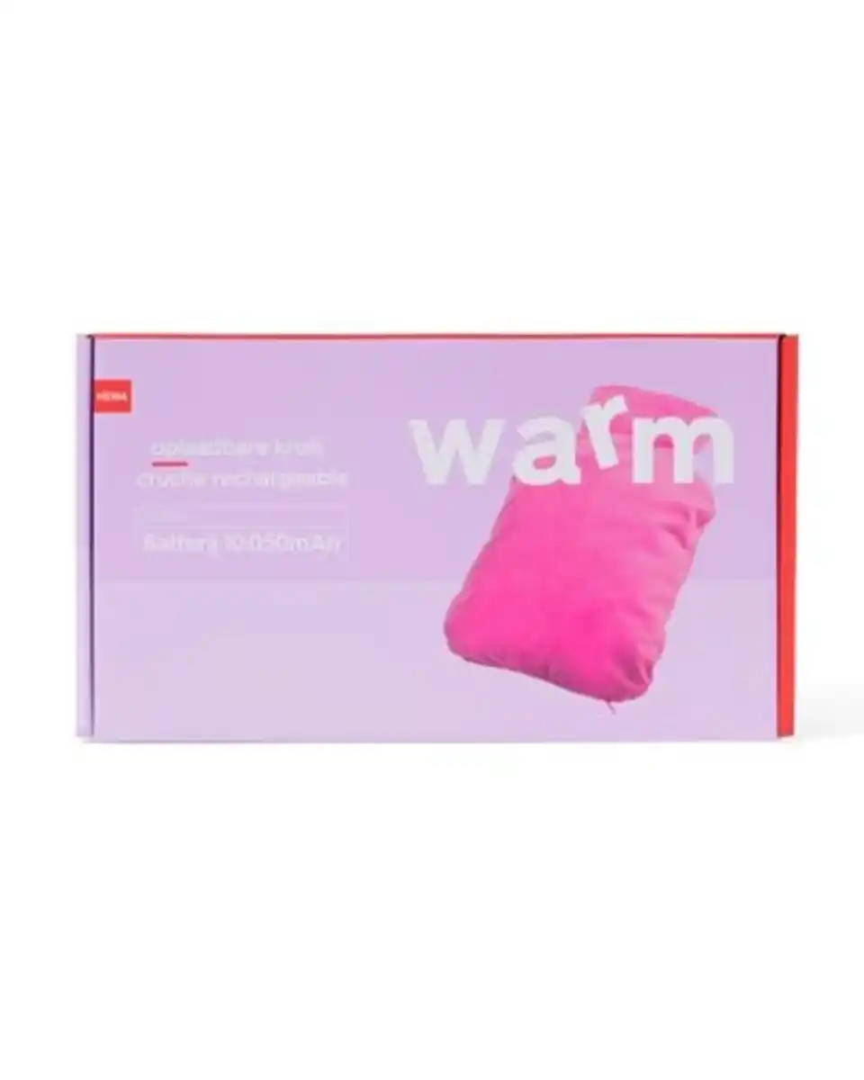 Bild 3 von Wiederaufladbare Wärmflasche Rosa