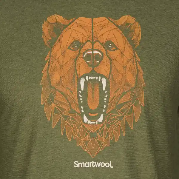 Bild 3 von GEOMETRIC BEAR LONG SLEEVE GRAPHIC TEE Herren - Langarmshirt