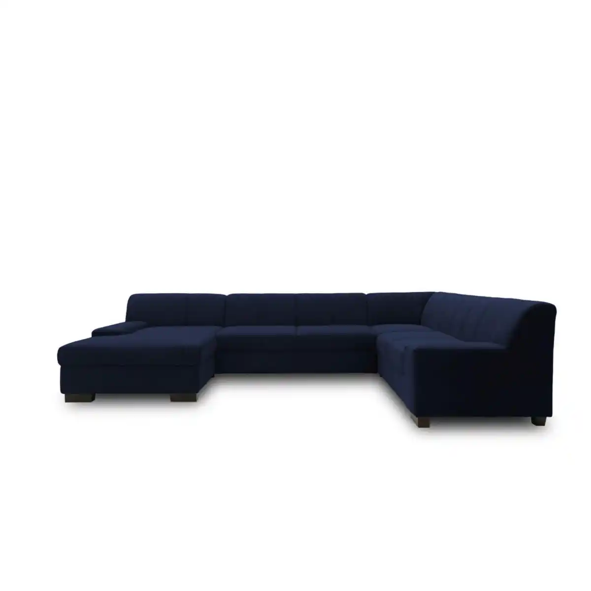 Bild 1 von Mid.you Wohnlandschaft, Blau, Textil, Wenge, Uni, 5-Sitzer, U-Form, 328x212 cm, Made in EU, FSC Mix, Rücken echt, Wohnzimmer, Sofas & Couches, Wohnlandschaften, Wohnlandschaften in U-Form