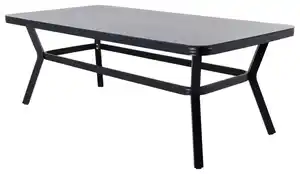 GARTENTISCH VIRYA, Grau, Schwarz