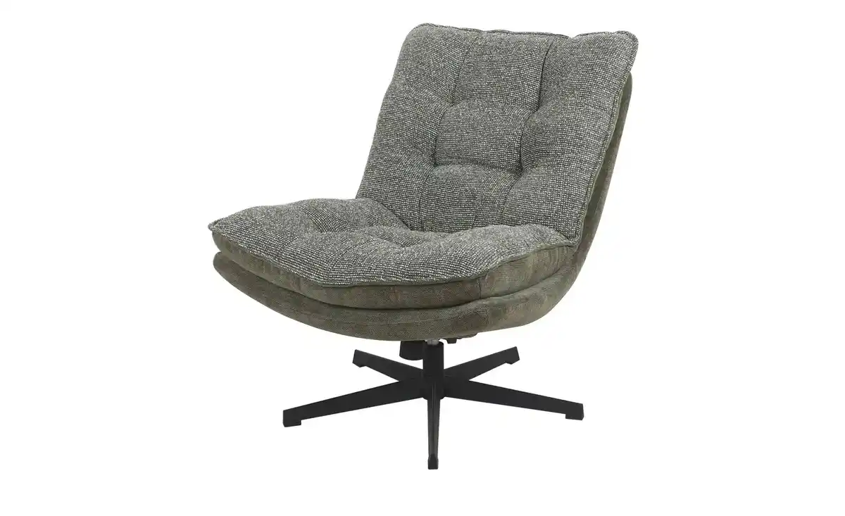 Bild 1 von Sessel Bezug Korpus: Flachgewebe Batari ¦ grün ¦ Maße (cm): B: 72 H: 85 T: 90.0 Polstermöbel > Sessel > Drehsessel - Möbel Kraft