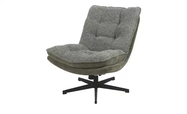 Bild 1 von Sessel Bezug Korpus: Flachgewebe Batari ¦ grün ¦ Maße (cm): B: 72 H: 85 T: 90.0 Polstermöbel > Sessel > Drehsessel - Möbel Kraft