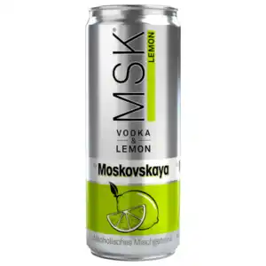 Moskovskaya & Lemon 0,33l
