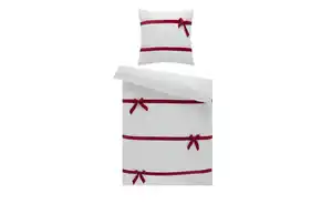 como Satin Bettwäsche  Schleifen ¦ weiß ¦ Maße (cm): B: 135 Bettwaren > Bettwäsche-Sets > Ganzjahresbettwäsche - Möbel Kraft