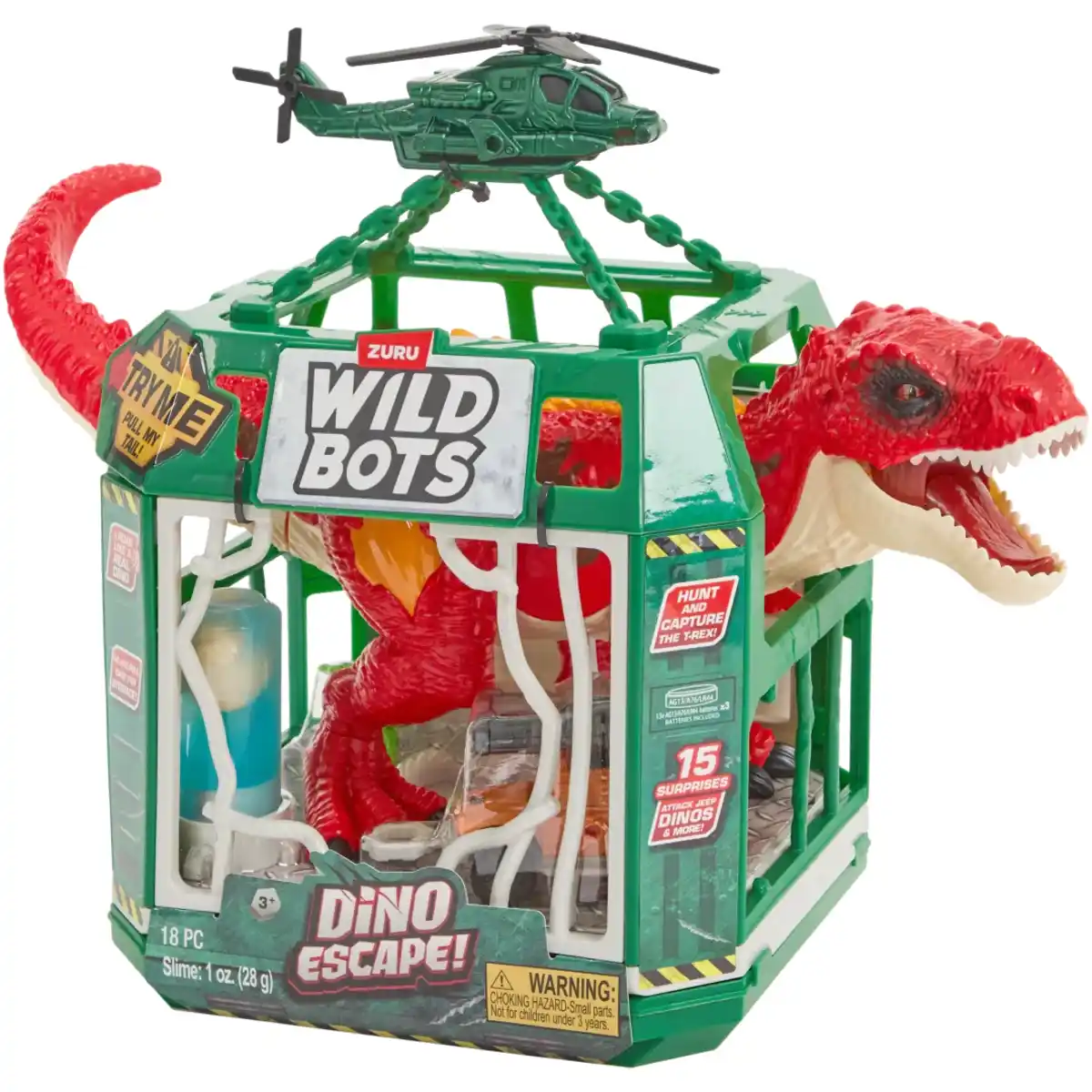 Bild 1 von Zuru Wild Bots Dino Escape Spielset