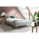 Bild 1 von Livetastic Polsterbett Lena, Hellblau, Textil, Esche, 140x200 cm, Reach, für Lattenrost geeignet, Schlafzimmer, Betten, Polsterbetten