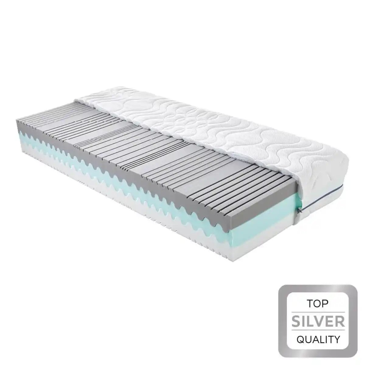 Bild 1 von Komfortschaummatratze Wave H3+H4 ca. 120x200cm, Weiß