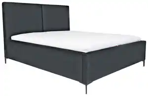 Polsterbett Palini ca. 180x200 cm Dunkelgrau, Dunkelgrau
