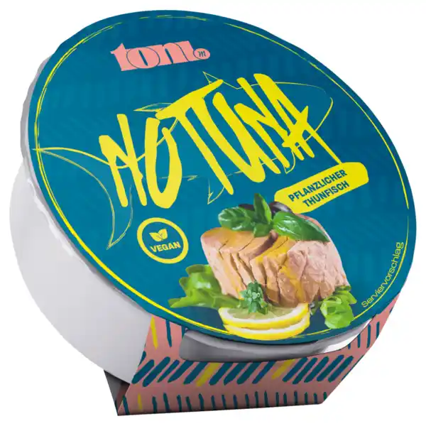 Bild 1 von Toni M No Tuna Pflanzlicher Thunfisch vegan 125g