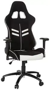 Gamingstuhl League Pro I Schwarz/Weiß, Schwarz, Weiß