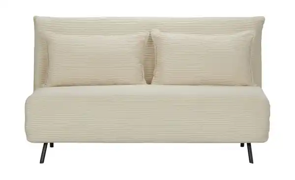 Bild 1 von Schlafsofa   ¦ beige ¦ Maße (cm): B: 147 H: 84 T: 91.0 Polstermöbel > Sofas > 2-Sitzer - Möbel Kraft