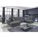 Bild 1 von Sit & More Wohnlandschaft, Grau, Textil, 7-Sitzer, Ottomane rechts, U-Form, 363x223 cm, Goldenes M, Oeko-Tex® Standard 100, Made in Europe, DGM-Klimapakt, Schlafen auf Sitzhöhe, Rücken echt, Armte