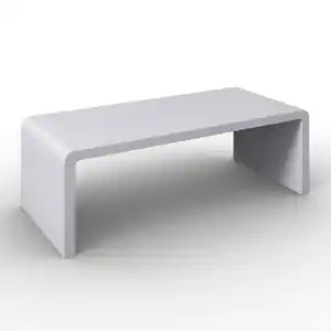 Couchtisch Linea Weiß MDF 110/38/50 CM, Weiß