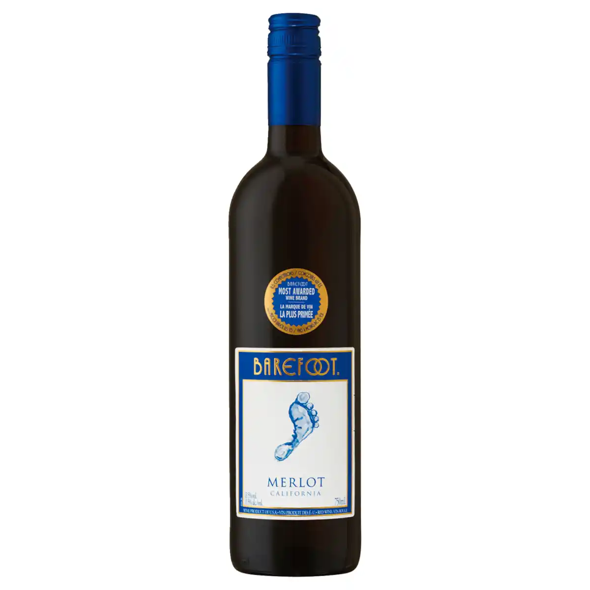 Bild 1 von Barefoot Rotwein Merlot trocken 0,75l
