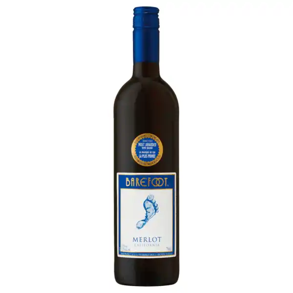 Bild 1 von Barefoot Rotwein Merlot trocken 0,75l