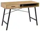 Bild 1 von Schreibtisch Scott Schwarz/Eiche Artisan, Schwarz, Eiche Artisan