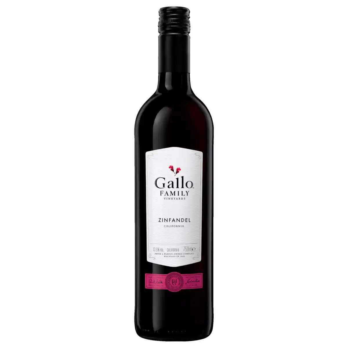 Bild 1 von Gallo Rotwein Family Vineyards Zinfandel halbtrocken 0,75l