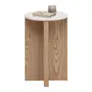 Bild 1 von Beitstelltisch Matera Naturfarben, Naturfarben