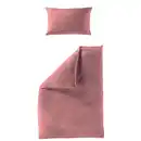 Bild 1 von Bierbaum Bettwäsche, Rosa, Textil, Uni, 135x200 cm, pflegeleicht, hautfreundlich, bügelleicht, weiche und anschmiegsame Oberfläche, Schlaftextilien, Bettwäsche, Bettwäsche, Seersucker-Bettwäsch