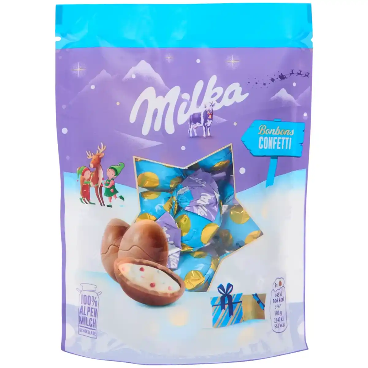 Bild 1 von Milka Konfetti-Weihnachtspralinen