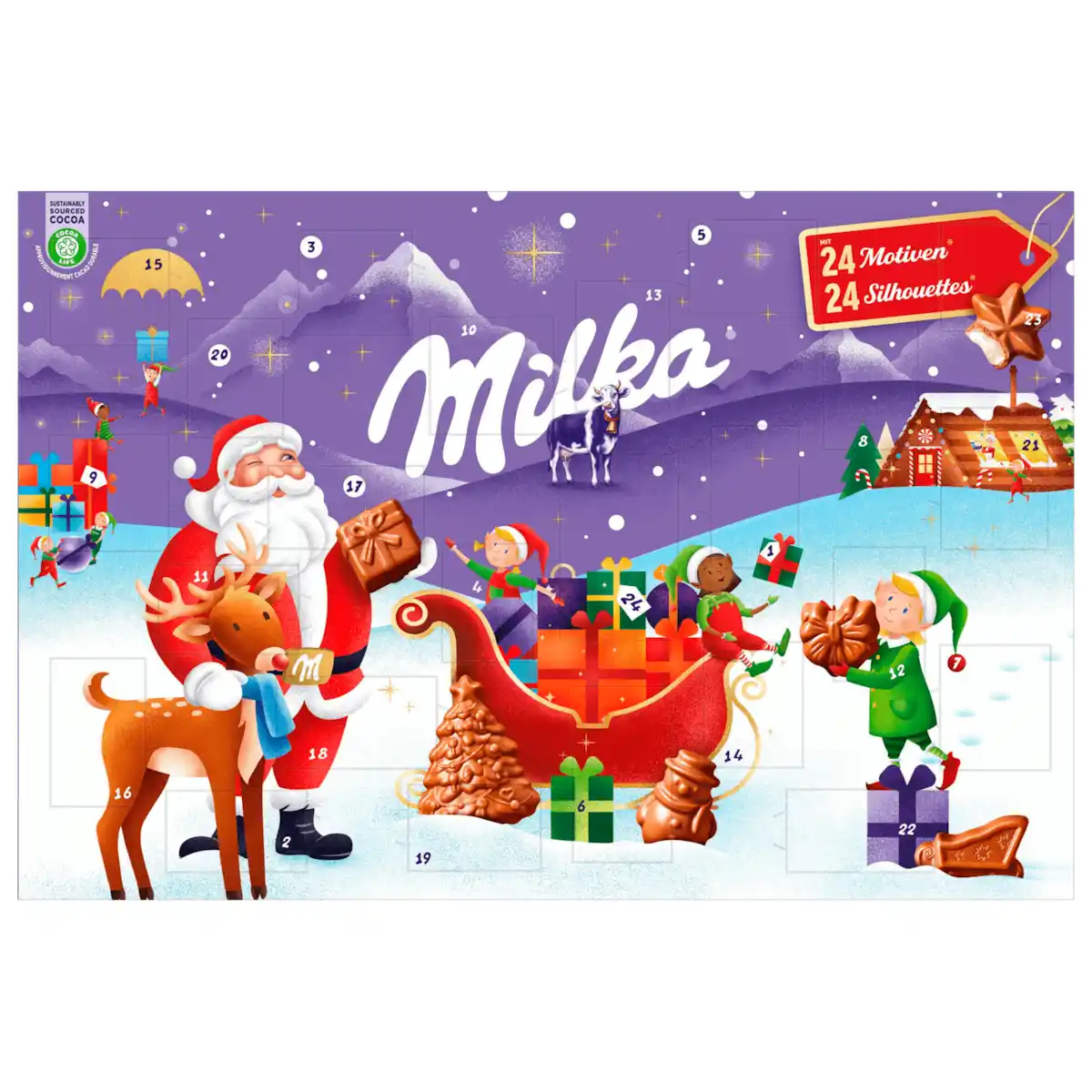 Bild 1 von Milka Adventskalender 200g