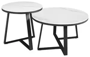 COUCHTISCHSET PETE, Weiß