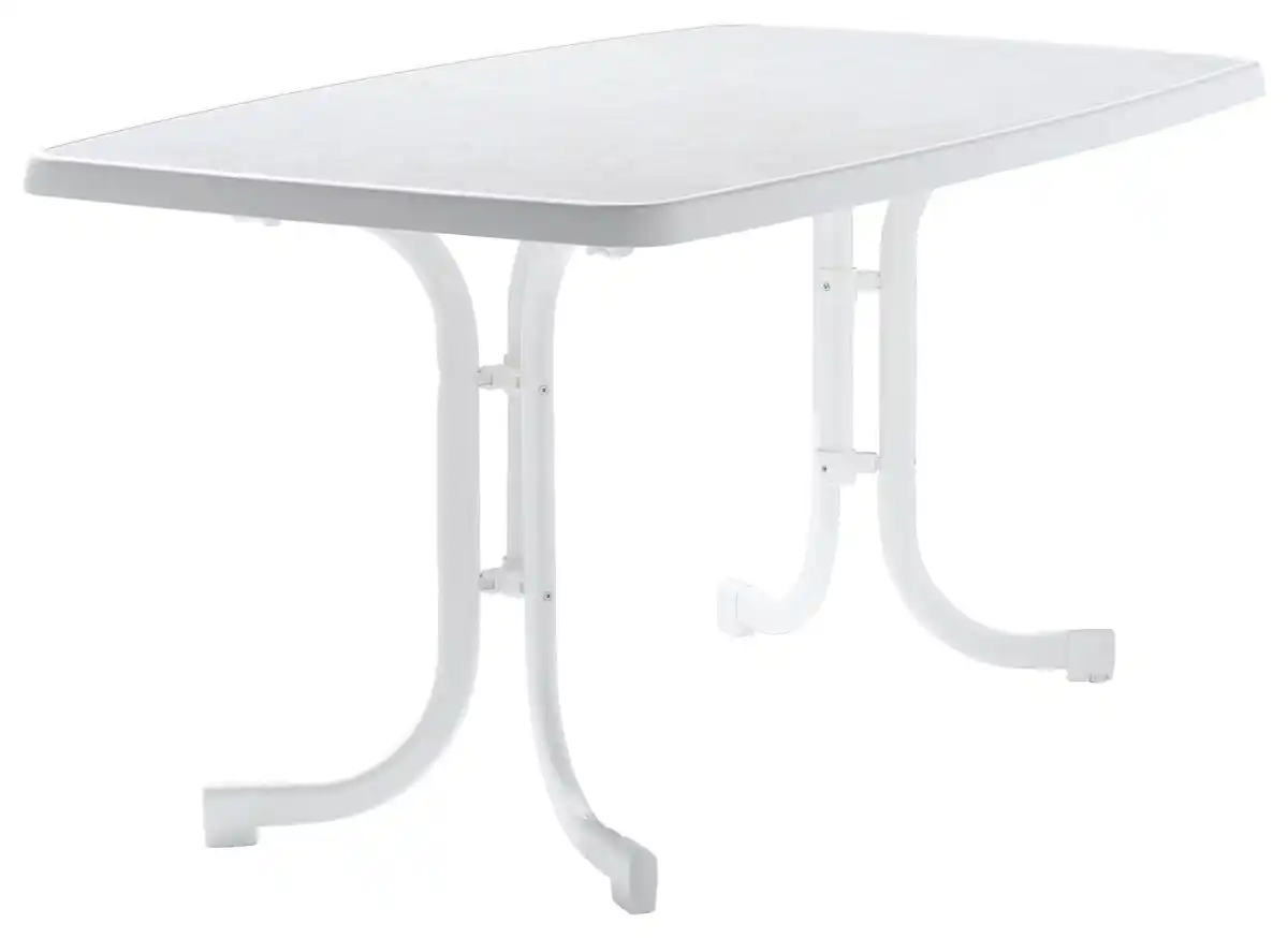 Bild 1 von Gartentisch ca. 150x90x72cm Weiß, Weiß