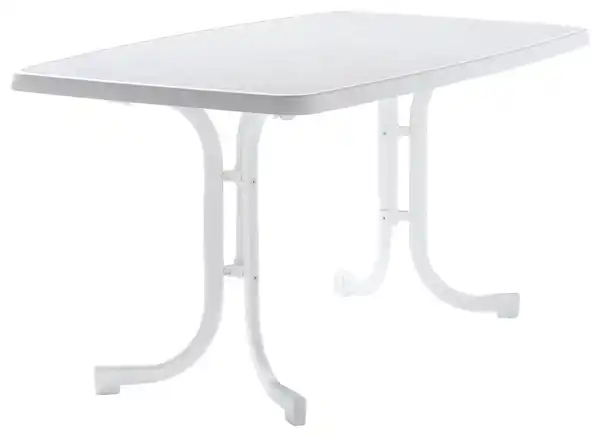 Bild 1 von Gartentisch ca. 150x90x72cm Weiß, Weiß