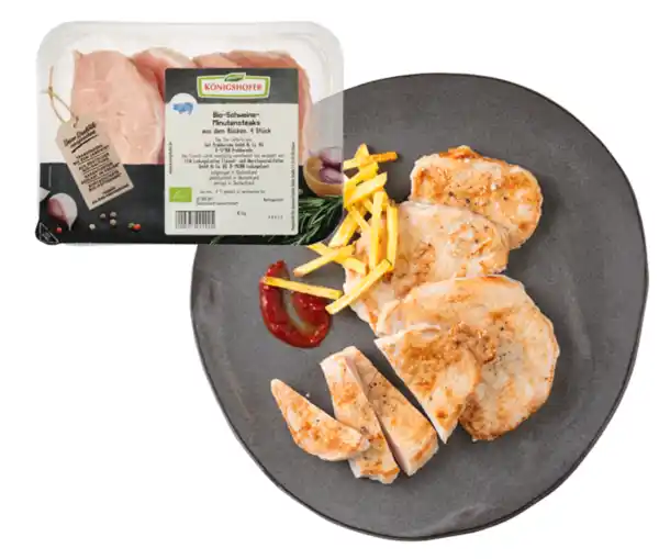 Bild 1 von Schweine- Minutensteaks