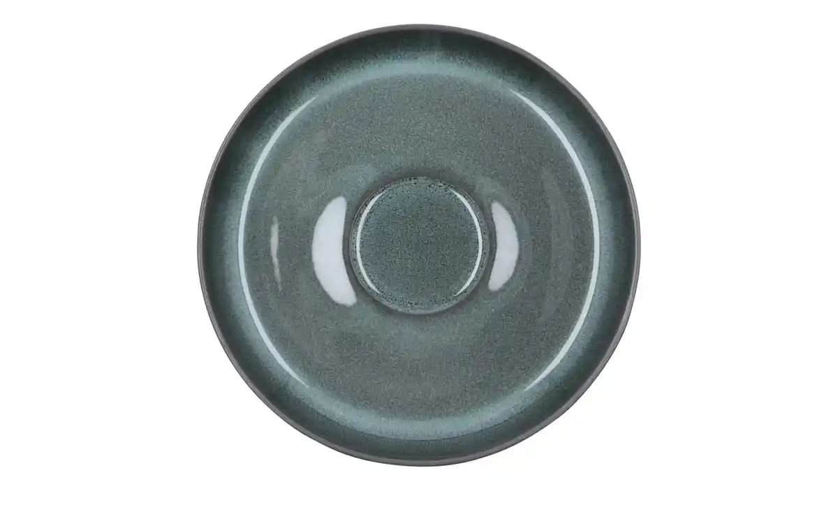 Bild 1 von Peill+Putzler Kaffeeuntertasse  Rimini ¦ grün ¦ Steinzeug/Steingut ¦ Maße (cm): H: 2  Ø: 15.0 Geschirr > Einzelgeschirrteile - Möbel Kraft
