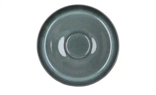 Bild 1 von Peill+Putzler Kaffeeuntertasse  Rimini ¦ grün ¦ Steinzeug/Steingut ¦ Maße (cm): H: 2  Ø: 15.0 Geschirr > Einzelgeschirrteile - Möbel Kraft