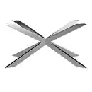 Bild 1 von Tischgestell Noah Edelstahlfarben, Edelstahlfarben