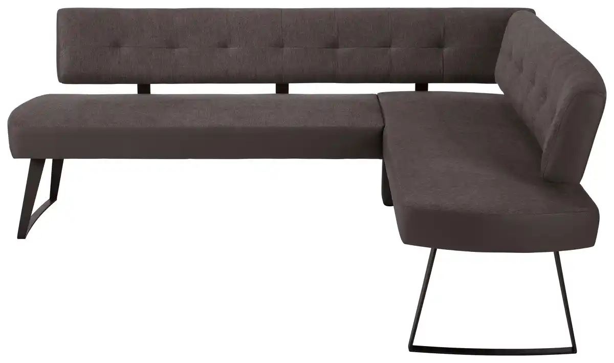 Bild 1 von Eckbank in Dunkelgrau ca. 220x170cm, Dunkelgrau