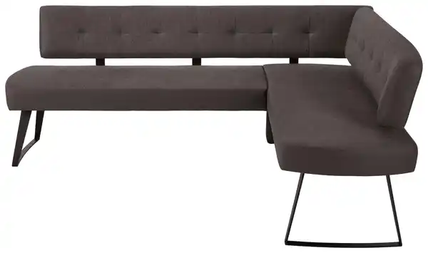 Bild 1 von Eckbank in Dunkelgrau ca. 220x170cm, Dunkelgrau