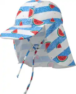 PUSBLU UV Mütze mit Melonen-Muster, blau, Gr. 50/51, 1 St