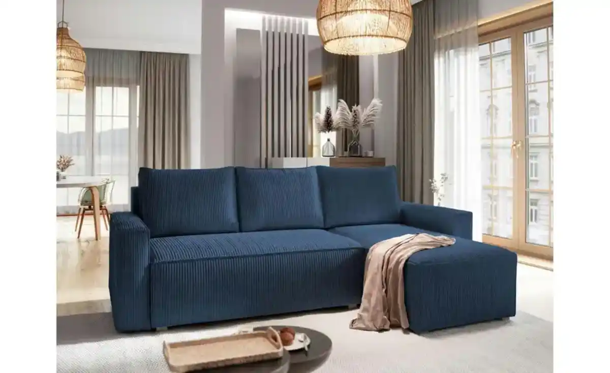 Bild 1 von MASSENO Ecksofa mit Schlaffunktion Potaro