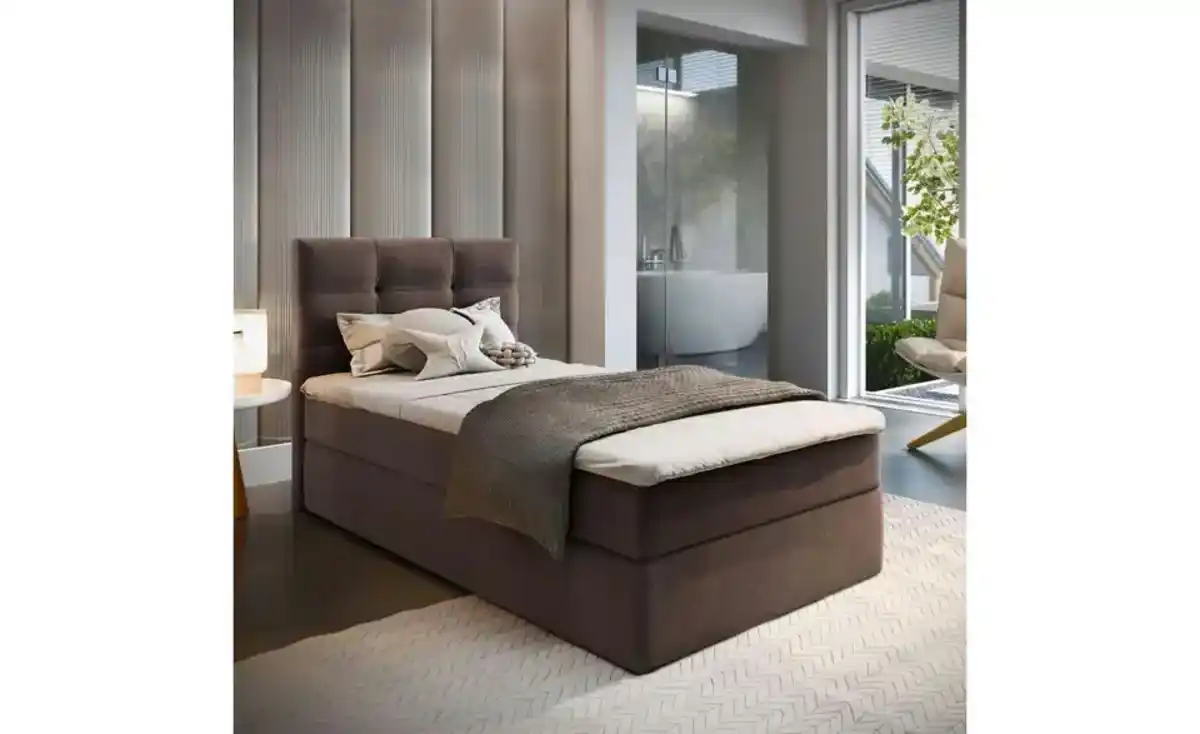 Bild 1 von MASSENO Boxbett mit Bettkasten Glos