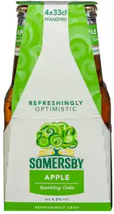SOMERSBY Cider, Packg. 4 x 0,33-l-Fl.