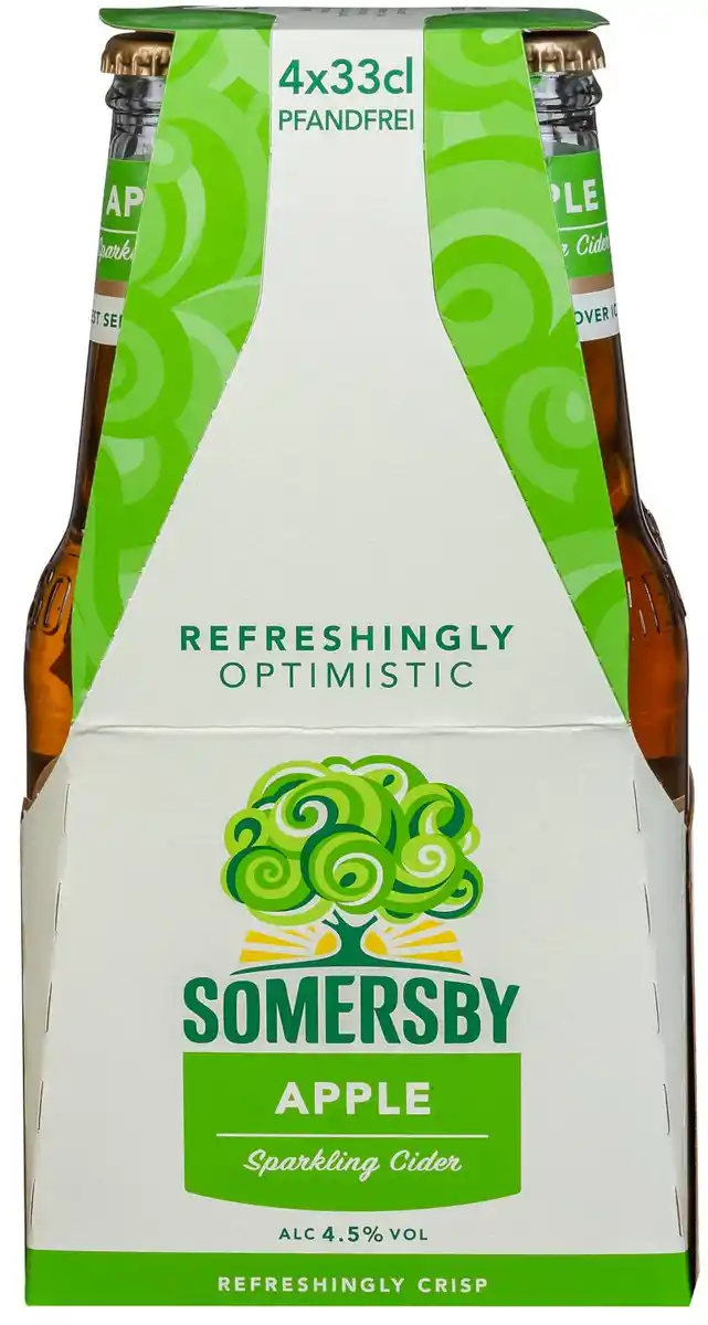 Bild 1 von SOMERSBY Cider, Packg. 4 x 0,33-l-Fl.