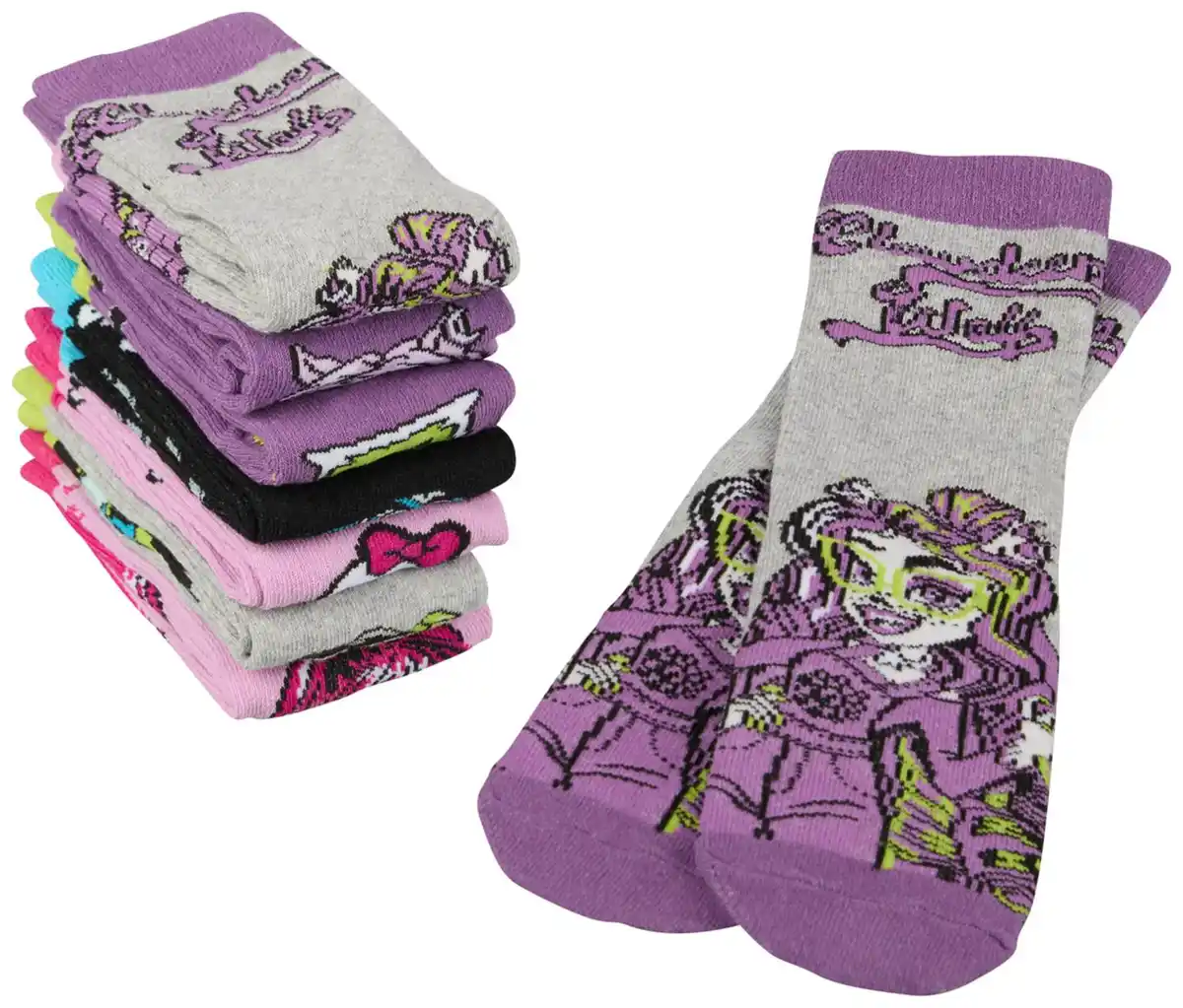 Bild 1 von Socken »Monster High«, 7 Paar