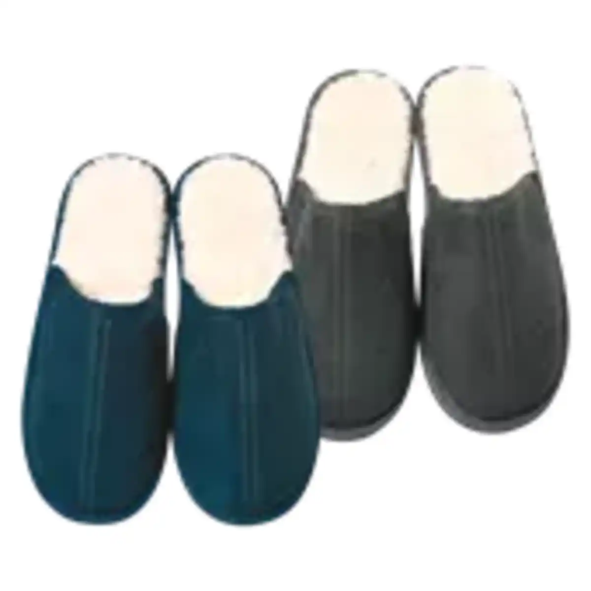 Bild 1 von Hausschuhe mit Teddyfell