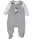 Bild 1 von Newborn Body + Strampler, hellgrau