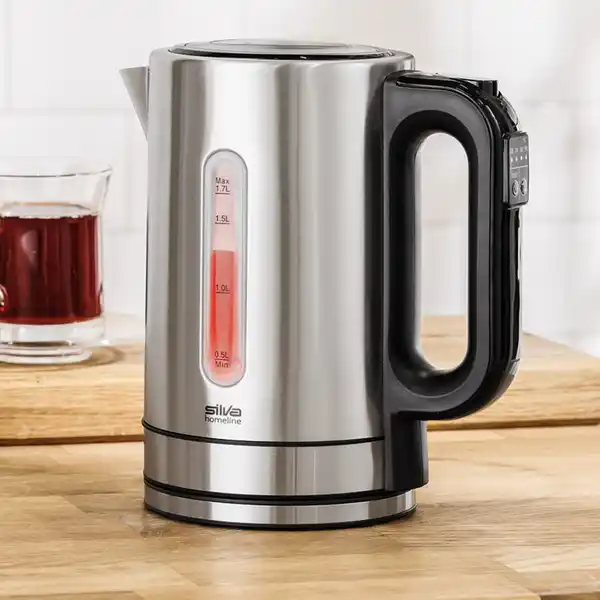 Bild 1 von Silva Edelstahl-Digital-Wasserkocher 2200 Watt