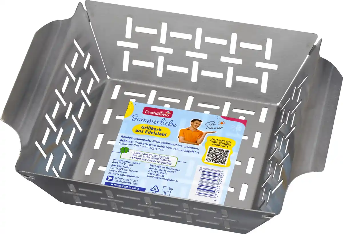 Bild 1 von Profissimo Grillkorb Sommerliebe, 1 St