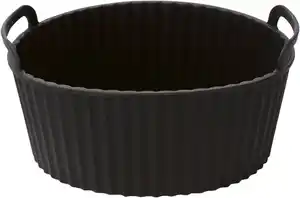 SPICE&SOUL® Silikonform rund für Heißluftfritteusen